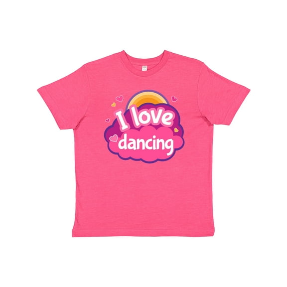 Inktastic I Love Dancing Dance Teacher Youth T-Shirt