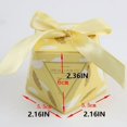 thumbnail image 1 of Gift Bags Paper Candy Box with Ribbon Multicolor Wedding Souvenir Boxes For Boxes Birthday Christmas Shower Event Engagement Supply Gray, 1 of 1