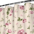 thumbnail image 3 of Waterproof Beautiful Colorful Floral Shower Curtain 72x72 Inch Boho Style Polyester Unique Shower Curtain for Bathroom Hotel Home Decor with 12 Plastic Hooks, 3 of 5