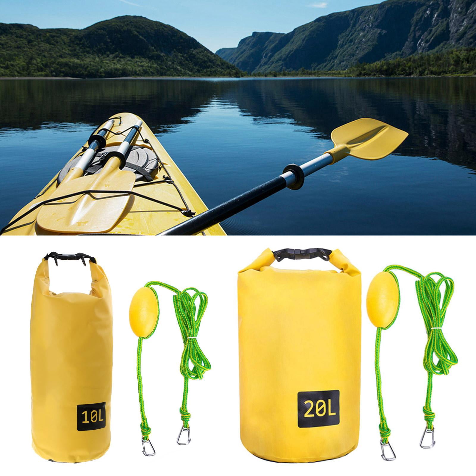 Yihuala 2 in 1 Sand Anchors & Dry Bag with Adjustable Buoy for Kayak Ski