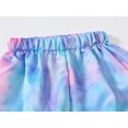 thumbnail image 4 of FAOWME Child Toddler Kids Baby Boys Girl Tie-dye Outfits T-shirt Shorts Sets Outfits Clothes Sets Leisure O-Neck Dailywear, 4 of 7