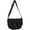 Black, variant on ZhangBaoLin Canvas Hobo Bag for Women Large Capacity Shoulder Crossbody Bag Artistic Totes Handbag Simple Commuting Purse