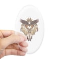 thumbnail image 1 of CafePress - Bald Eagle Mandala - Sticker (Oval), 1 of 1