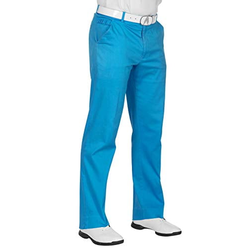 light blue golf trousers|OFF 75 
