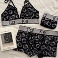 thumbnail image 3 of Nuevo Sanrio Hello Kitty pantalones Anime pareja ropa interior conjunto Y2K chicas picantes Sexy cómodo sujetador deportivo elástico sin anillos de acero, 3 of 4