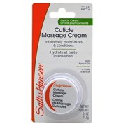3pcs Sally Hansen Cuticle Massage Cream 0.4 oz Jar Blister 11ml