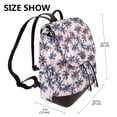 thumbnail image 2 of Fotbe Tropics Palm Trees Mochila Bolso con Estampado para Mujer, Mochila Antirrobo de Nylon Impermeable, Bolsa Ligera de Hombro, 2 of 4