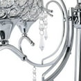 thumbnail image 4 of Crystal Candelabra Centerpieces 5-Arms 49" Tall, Silver Candle Holders for Wedding Columns Home Holiday Dinner Party and Formal Event Table Decoration, 4 of 7