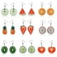 thumbnail image 5 of Xihbxyly Pendientes de Fruta, Bonito Colgante de Sandía, Accesorios Ligeros de Verano, Diseño Novedoso y Moderno, Ideal para Uso Diario, Fiestas y Vacaciones, Ideal para Amantes de La Moda. Idea de R, 5 of 7