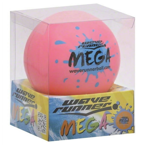 Outer Edge Waverunner Mega Ball, Water Skipping Ball Durable Toy Ball 3.5", Ages 6+