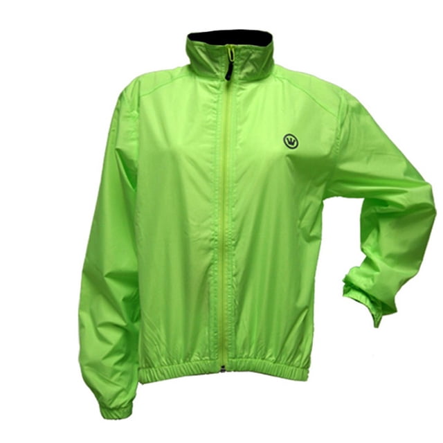 CANARI Cyclewear Women's Microlyte Shell Jacket, Killer Yellow, Large