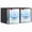 Black-0.5 inch-12pcs, variant on Comix 2 inch 3 Ring View Binder, 2" O-Ring, 450-Sheet Capacity, Fits Letter Size Paper 6-Pack White
