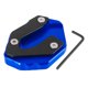 thumbnail image 1 of Almohadilla para Pata de Cabra para Moto para Soporte Lateral Soporte Almohadilla Negro Azul, 1 of 1