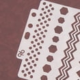 thumbnail image 4 of Shisuyan Drawing Stencil Assorted Patterns Hollow Out Art Painting Template for Craft Scrapbooking DIY Cake Decor (S04), 4 of 8