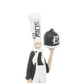 thumbnail image 4 of DecMode Polystone Traditional Hand Painted Chef with Dish and Eiffel Tower Designed Apron 5"W  x 20"H, Features Matte White and Black Finish, 4 of 9