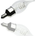 thumbnail image 4 of Satco S11526 CA11 LED Light Bulbs 4W 120V 2700K E12 Candelabra Base Dimmable (6 Pack), 4 of 12