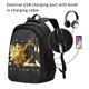 thumbnail image 2 of Balery 2025 Happy New Year 1 Mochila con carga USB para hombre y mujer - Mochila impermeable y antirrobo para portátil con puerto USB para viajes, trabajo, estudios y universidad, 2 of 7