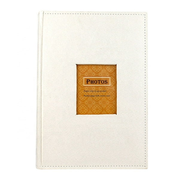 Album photo à pochettes 300 photos 10x15cm - Blanc