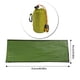thumbnail image 3 of Saco de dormir de emergencia térmico impermeable Bivy Saco Manta (Verde militar B) Ehuebsd  Para Estrenar, 3 of 3