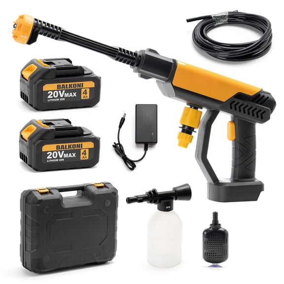 High-Pressure Car Washer 1 Battery