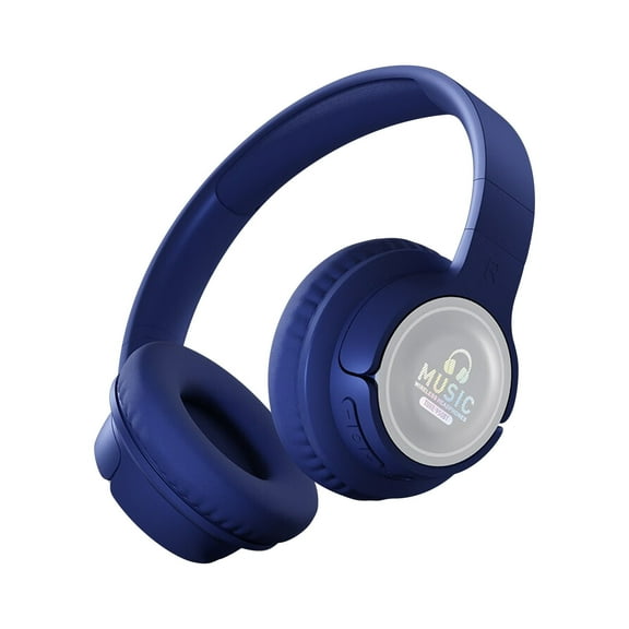 Wireless Over-Ear Headphones QuietPlus 81, Hybrid Active Noise Cancelling, Bluetooth 6.0 Headset, 110H Playtime, 6 Custom EQ via App, Deep Bass, Foldable, Comfortable, Lightweight for Travel,Blue
