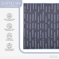 thumbnail image 2 of Evolur CozyCush Reversible Non-Toxic Baby Kids Playmat, Ocean, 2 of 15