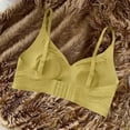 thumbnail image 7 of Sakmal Womens Sports Bras Workout Spaghetti Straps Gym Solid Green Fall Coverage Womens Sports Bras 2XL, 7 of 7