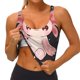 thumbnail image 3 of Balery Cute Axolotl Sakura Blossoms Sujetadores deportivos con espalda cruzada para mujer, acolchados, sin costuras, de alto impacto, ideales para yoga, gimnasio, entrenamiento y fitness.-Small, 3 of 8