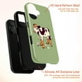 thumbnail image 4 of Cowboy Cow Phone Case, Cute Western Cow Design iPhone Cover, Funny Aesthetic Protective Case for iPhone 17 16 15 14 13 12 11 Plus Pro Max Mini, 4 of 6