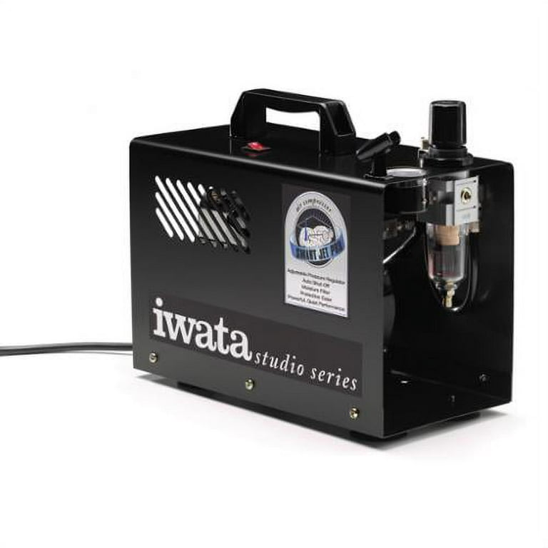  Iwata-Medea Studio Series Smart Jet Pro Single Piston Air  Compressor : Arts, Crafts & Sewing