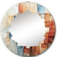 thumbnail image 2 of DESIGN ART Designart "Cubism Fragmented Perspectives IV" Abstract Modern Wall Mirror 24in.x24in., 2 of 4