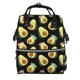 thumbnail image 1 of Disketp Flowers Avocado Mochila de Pañales de Gran Capacidad con Múltiples Bolsillos, Mochila de Viaje Multifuncional para Bebé, Unisex, Moderna y Resistente, 1 of 6