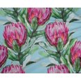 thumbnail image 5 of oneOone Polyester Spandex Light Blue Fabric Leaves & Clover Sewing Craft Projects Fabric Prints By Yard 56 Inch Wide, 5 of 5