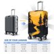 thumbnail image 4 of Balery Sunset River Pine Trees Funda de equipaje, fundas para maletas, elástica, lavable, protector de maletas, compatible con maletas de 18 a 32 pulgadas-Small, 4 of 7