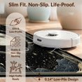 thumbnail image 6 of Design&I 8'x10' Washable Area Rug Snake Witchy Celestial Moon Design With Gothic Mystical Star Border for King Size Bedroom, Under Bed, Sleek Flatweave Pet Friendly, 6 of 7