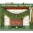thumbnail image 3 of Lomyolo 6 Ft Artificial Christmas Garland Cedar Realistic Artificial Pine Garland with Real Touch Greenery for Mantle Fireplace Wall Table Decor Indoor & Outdoor Holiday Christmas Decorations(1 Pack), 3 of 8