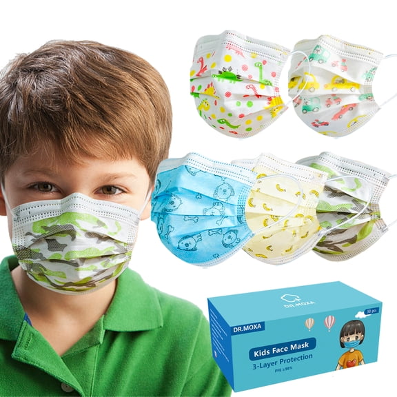 10000 Pack USA Made Disposable Face Masks Black, 3 Ply Breathable Protection Mask