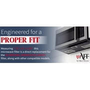 Air Filter Factory Replacement for WB6X486, WB06X10125, AF4271, G-5798 GE Range Hood Aluminum Grease Mesh Filters 2-Pack
