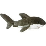Aurora 02301 12 in. Adorable Flopsie Tiburon Playful Ease Timeless Companions Stuffed Animal Plush Toy, Gray