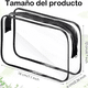 thumbnail image 3 of Cosmetiquera Bolsa De Viaje Xtellar Transparente, 3 of 3
