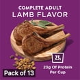 thumbnail image 4 of Purina Dog Chow Complete Adult Dry Dog Food Kibble with Lamb Flavor - 18.5 lb. Bag (Pack of 13), 4 of 9