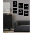 thumbnail image 2 of Drsoum Inspirational Office Wall Art Motivational Quotes Encouraging Sayings Framed Posters 8x10in, 2 of 7