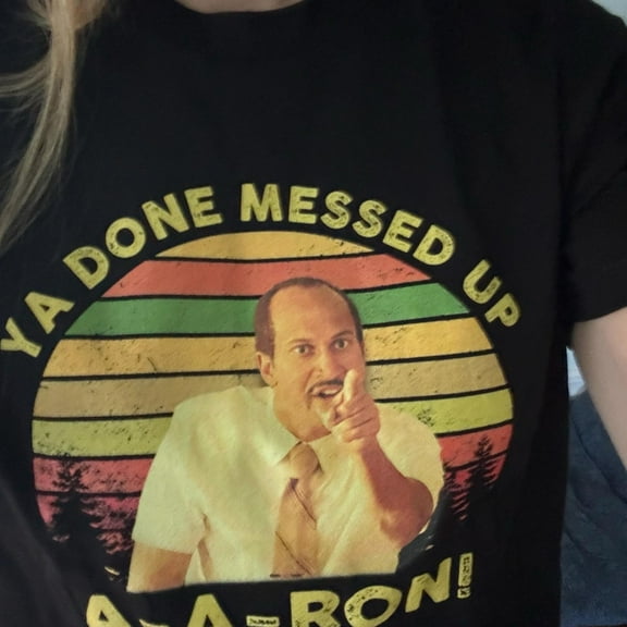 Key And Peele Ya Done Messed Up Aaron Vintage T-Shirt Movie Quote Unisex T Shirt Sunset Design Retro