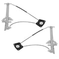 thumbnail image 2 of Brock Window Regulator w/o Motor for 2000-2004 Dakota Quad Cab Front Set 55256419AN, 2 of 2