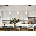 thumbnail image 2 of 43674BK Kichler Lighting Shailene - 1 light Mini Pendant - 4.25 inches wide-Black Finish    -Traditional Installation, 2 of 12