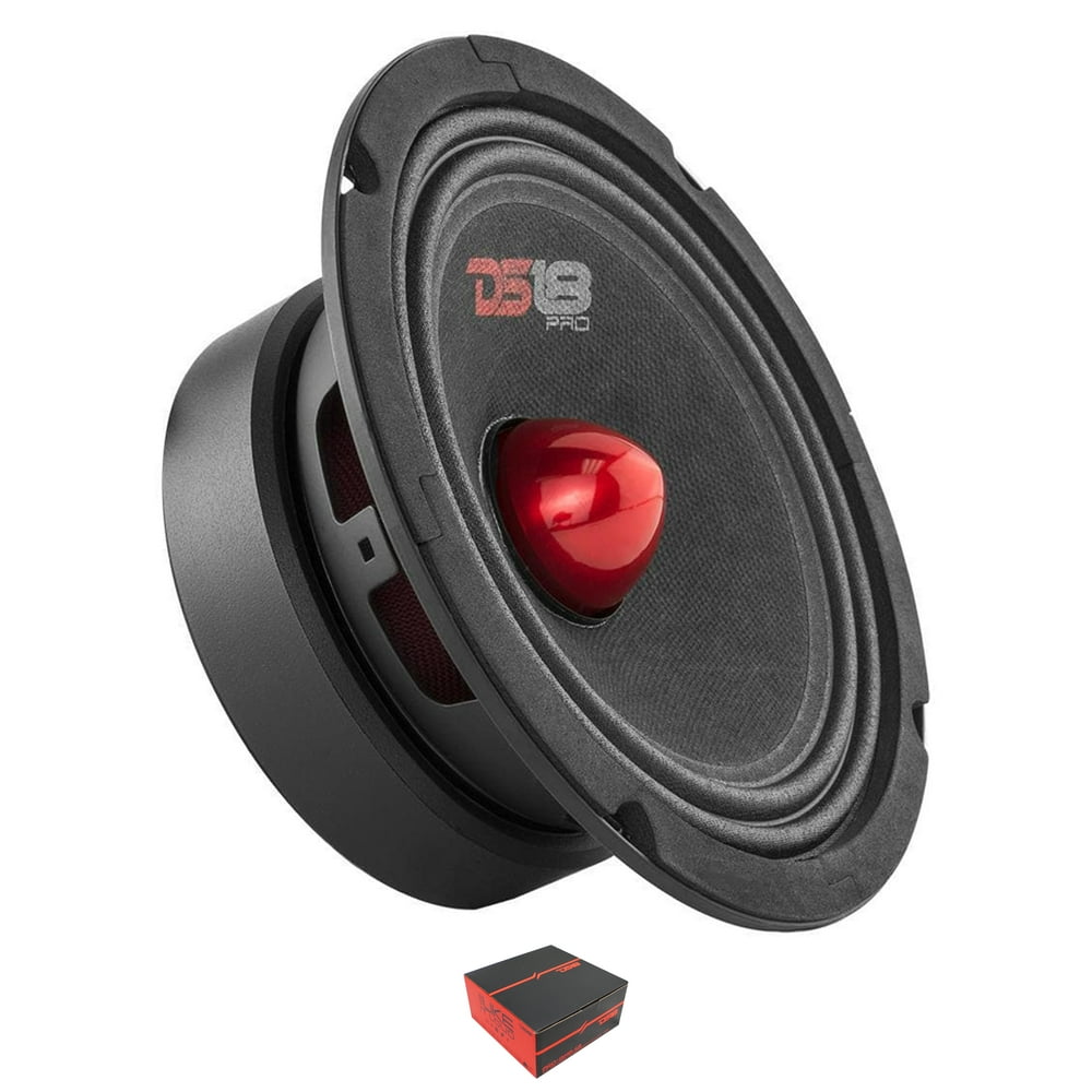 1x 6.5" DS18 Mid Range Red Bullet Loud Speaker 480 Watts 4 Ohms PROGM6