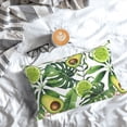 thumbnail image 5 of Sikiie Watercolor Green Tropical Pillow Covers, Throw Pillow Case Cushion Covers,Cushion for Bedroom,Couch,Home-20"x30", 5 of 6