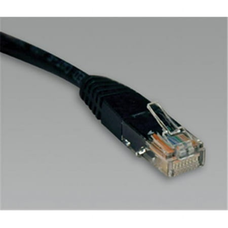 UPC: 0037332012869 | Tripp Lite N002-014-BK CAT5e Molded Patch Cable 14 ft. Black
