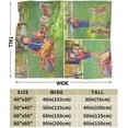 thumbnail image 4 of Custom Blanket with Photos Text, Personalized Blanket Customized Throw Blankets for Family Friend Father Mother Christmas Halloween Birthday Wedding Customized Gifts for Women Men 50"x40", 4 of 6