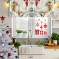 thumbnail image 5 of White Retro Rooster Curtain Valances for Windows, Kitchen Valance Window Treatments Panel 2 Pack, Watercolor Animals Spring Floral Rod Pocket Short Curtains for Bathroom Bedroom 42 x 18 Inch, 5 of 8
